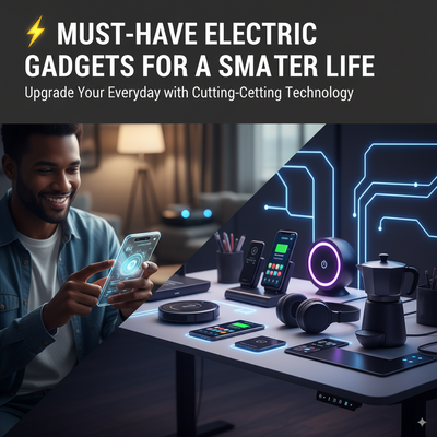 ⚡ Must-Have Electric Gadgets for a Smarter Life